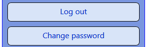 The logged in buttons
