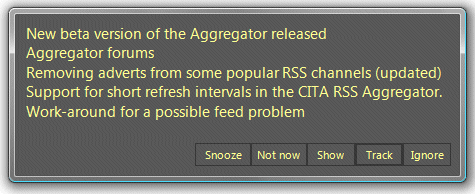 A normal Vista alert